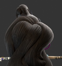 Emily Hair Test #2