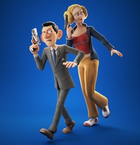 Agent & Olga banner annecy - work in progress