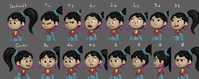Ellie Expression Sheet Update #2