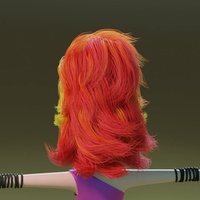 Victoria hair styling v003