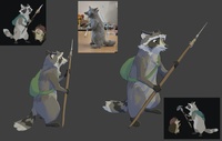 Raccoon Alt Sculpt
