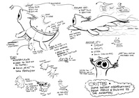 Critter early char design notes