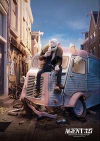 特工 327：理髮店行動 - 另類海報 2