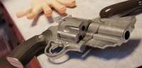 Agent's gun texturing
