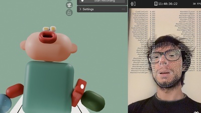 Blender + OSC Live Puppeteering Demo