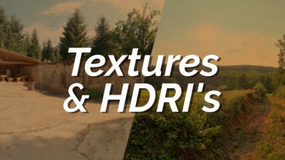 Browse HDRi & Textures in Blender