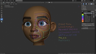 Planning the Facial Retopology