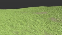Tornado winds in the grass, test 2