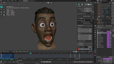 Timelapse: Snow's Expression Tests