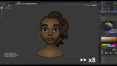 Timelapse: Head Design Variations