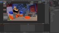 Automatic building of lighting and comp setup