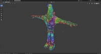 Rex - UV unwrapping complete