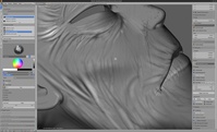 Wu Manchu - face texture detail pass