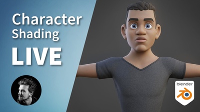 Live: Procedural Skin & Hair Anisotropy