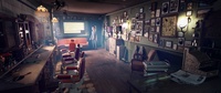 Barbershop Interior Light Test