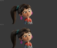 Ellie Render Comparision - Cycles vs Eevee