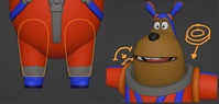 Dog Retopology #3