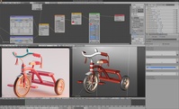 Children's tricycle (blend file)