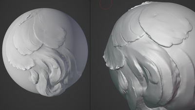 Clay Sculpting Tests 1