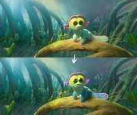 生物进化 - 阴影