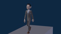 Agent walkcycle (in place) revision