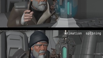 Animation progression 040 - Sneak