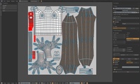 UV mapping Victor's clothes 1