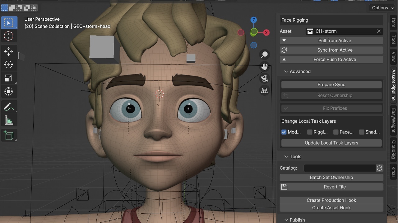 production log preview