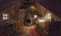 春天的小屋内环境