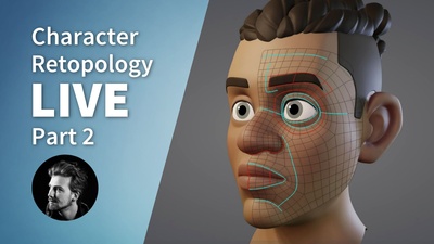 Live: Head Retopology